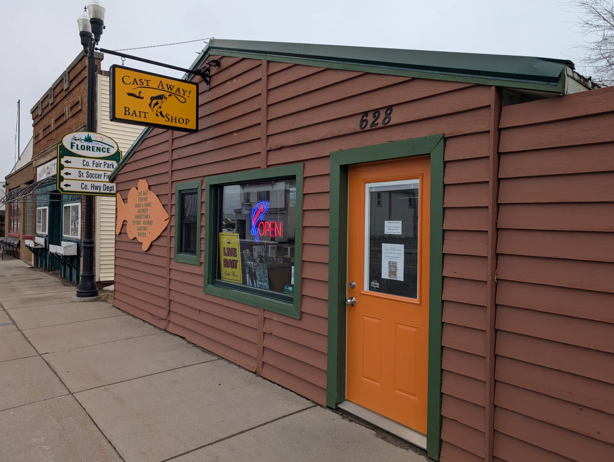 Cast Away! Bait Shop Storefront